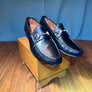 Allen Edmonds Verona II Bit Loafer Black 9.5D